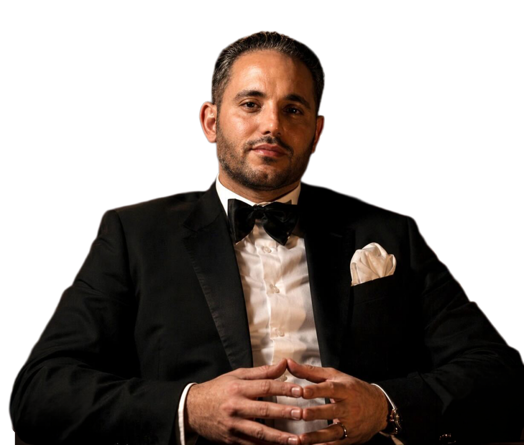 Professional image of man in black suit